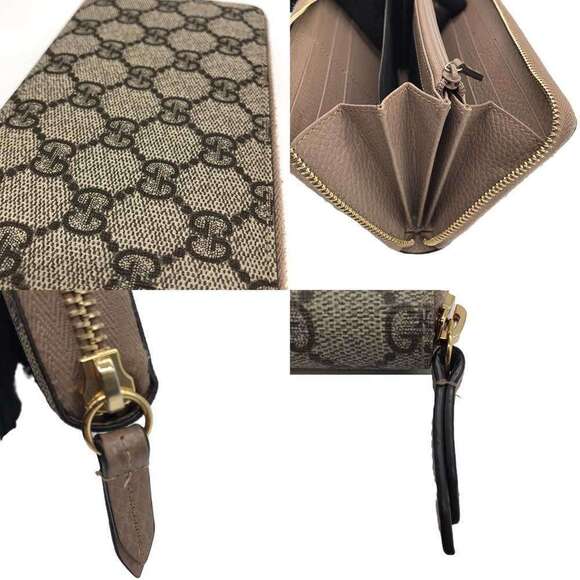 GUCCI Beige Leather Wallet - Picture 6 of 6